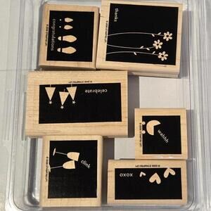 Stampin' Up! In Any Event Stamp Set / Celebration Themed Designs / EUC